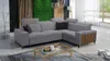 Ecksofa Benny II mit Schlaffunktion und Bettzeug-Behälter, Produktbild-Vorschau 1