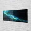 Glasbilder 125x50 Wandkunst Blitz fraktale Produktbild-Vorschau 2