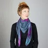 Baumwollschal – Allover-Muster – Tie-Dye – quadratischer Produktbild-Vorschau 7