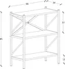Dřevěný kovový stojan na kancelářské knihy Insasi 2-fold Náhled obrázku produktu 5