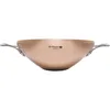 De Buyer Prima Matera Wok Kupfer/Edels. mit 2 Griffen ind. Produktbild-Vorschau 2