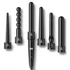 6 in 1 Lockenstäbe, Schwarzes Lockenwickler-Set, 6 Produktbild-Vorschau 2