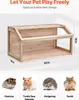 SucceBuy Hamsterkäfig aus Holz, 81,3 cm Lebensraum für Produktbild-Vorschau 3