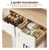 Armoires de cuisine FCH, modèle bahut, avec 4 portes et 2 Voir les images du produit 4