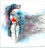 Bilder auf glas - Astronaut Universum Astronomie Entdecker Produktbild-Vorschau 1