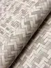 NEWROOM Tapete Taupe Vliestapete Rattan - Strukturtapete Produktbild-Vorschau 2