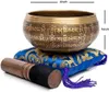 Tibetische Klangschale Für Meditation und Yoga Set Mit Produktbild-Vorschau 6
