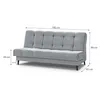 Schlafsofa Nancy Sofa mit Schlaffunktion Bettkasten Produktbild-Vorschau 2