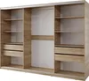 Šatní skříň NEJBY BARNABA 280 cm s posuvnými Náhled obrázku produktu 4