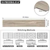 18ks PVC podlahová krytina 91,44cm x 15,24cm x 2mm Vinylová Náhľad obrázku produktu 2