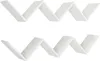 Skye Decor, Zig Zag - Blanc, étagère murale, blanc, 100 % Voir les images du produit 6