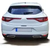EDELSTAHL AUSPUFF ATTRAPPEN RAHMEN CHROM dla RENAULT MEGANE Podgląd zdjęcia produktu 1
