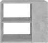 vidaXL Tavolino grigio cemento 60x30x50 cm materiale a base Anteprima dell’immagine prodotto 11