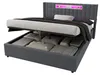 MODFU Polsterbett 160×200 Samt,Jugendbett mit großem Produktbild-Vorschau 7