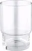 A clear glass tumbler is shown against a white background. Anteprima dell’immagine prodotto