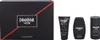 A gift set of Drakkar Noir products including a box, a tube of lotion, a bottle of cologne, and a deodorant stick. Anteprima dell’immagine prodotto