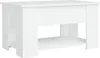 vidaXL Konferenčný stolík biely 79x49x41 cm Drevo Materiál Náhľad obrázku produktu 4