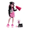 Monster High Fearbook Draculaura Modepuppe mit Jacke, Produktbild-Vorschau 2
