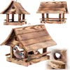 KADAX Vogelhaus zum Aufhängen, Vogelfutterhaus aus Holz, Produktbild-Vorschau 1