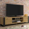 Mobile TV basso MONDI 188 cm cassettiera HI-FI tavolo Anteprima dell’immagine prodotto 2