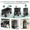 Sekey XXL Plus Bollerwagen Faltbar mit Extra Breite Räder, Produktbild-Vorschau 5