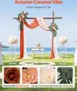 Set di fiori per arco nuziale VEVOR, fiori arancioni, per Anteprima dell’immagine prodotto 2