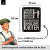 LANOLU Retro Blechschild, vintage Metallschilder mit Produktbild-Vorschau 3