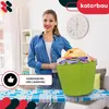 KOTARBAU® Abbeveratoio in gomma elastica 42L Verde Fluo con Anteprima dell’immagine prodotto 4