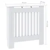 MDF Heizkörperverkleidung Weiß 78 cm , Klima- & Heizgeräte Produktbild-Vorschau 7