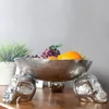 riess-ambiente Design Deko-Schale SKULL 35cm silber Produktbild-Vorschau 1