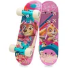 Two skateboards are shown side-by-side against a white background. Both skateboards feature colorful designs with characters from Paw Patrol. Náhled obrázku produktu