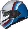 Casco modulare NOLAN N120-1 Lineo 347 Bianco Blu Rosso Anteprima dell’immagine prodotto 6