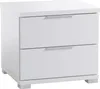 Nachtkommode LAVAL mit 2 Schubladen, 43 cm tief Produktbild-Vorschau 1
