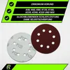 100 x RODOPI Klett Schleifpapier 115mm RedDevil Körnung Mix Produktbild-Vorschau 8
