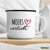 Huuraa Emaille Tasse Moers verliebt 300ml Vintage Produktbild-Vorschau 3