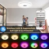 YARDIN Deckenlampe LED Deckenleuchte Dimmbar mit Bluetooth Produktbild-Vorschau 3