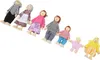 Houten poppenhuis, familie, schattende simulatie, 7 poppen, Productafbeelding-voorbeeld 5