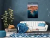 Italienischer Leinwand Leinwandbild - Cliff in Kalamitsi (1 Produktbild-Vorschau 2