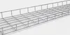 A wire mesh cable tray is shown against a white background. Anteprima dell’immagine prodotto