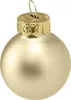 Weihnachts-Micro-Kugeln Pearl beige Ø 2,5 cm aus Glas - Produktbild-Vorschau 6