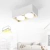 ZMH LED Deckenleuchte Weiß Aufbauspot mit 2 Flammig  Produktbild-Vorschau 1