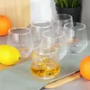Vilde | Trinkgläser Set - 12 Stück - Geriffeltes Glas - 350 Produktbild-Vorschau 3