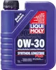 A bottle of Liqui Moly 0W-30 Synthoil Longtime Plus motor oil. Produktbild-Vorschau
