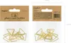 Triangolo portabiglietti da visita 2,3 cm in metallo Anteprima dell’immagine prodotto 4