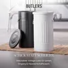 BUTLERS Mülltonne Oskar ZINC Produktbild-Vorschau 6