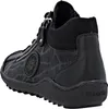 A single black boot is shown from a rear-side angle against a white background. Produktbild-Vorschau