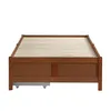 Hochbett mit Schreibtisch, Lattenrost, Regal, LED, Produktbild-Vorschau 10
