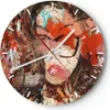 Wanduhr - Rund - Glasuhr - Abstraktion modern - 30x30cm - Produktbild-Vorschau 1