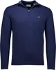 Gant Halbzip-Pullover dunkelblau Baumwolle normale Passform Produktbild-Vorschau 3