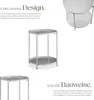 tectake® Beistelltisch Oxford 45,5x45,5x53cm Produktbild-Vorschau 3